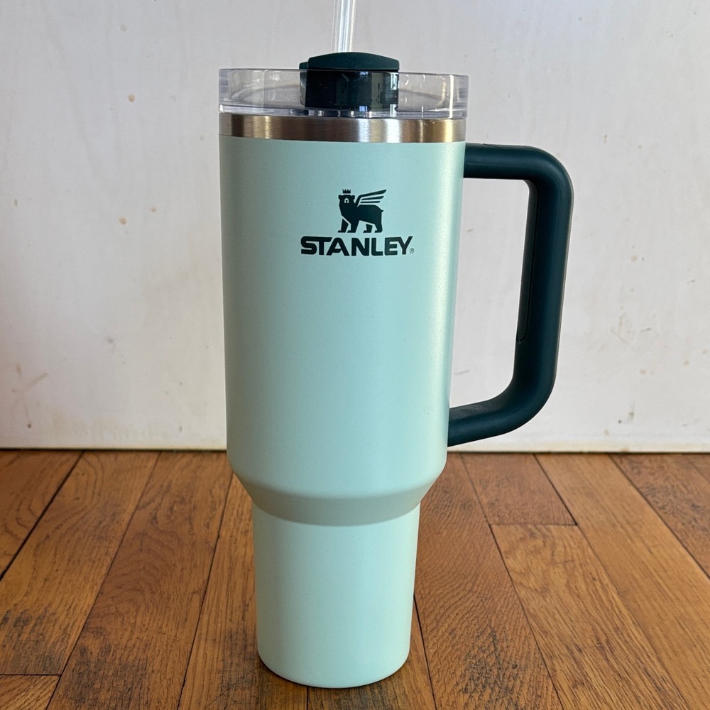 Stanley Teal Travel Mug with Handle